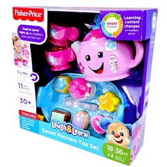 Laugh & Learn Sweet Manners Tea Set Musical Lights Learning Toy Kids 3+ READ