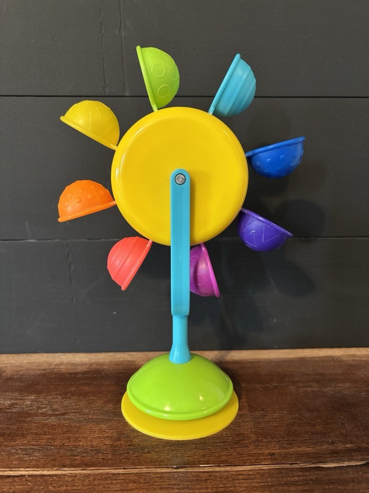Multicolor Baby Sensory Developmental Spinning Wheel Activity Toy, Unisex