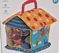 NEW Manhattan Toy Put & Peek Birdhouse Soft Activity Baby Toy FREE SHIP
