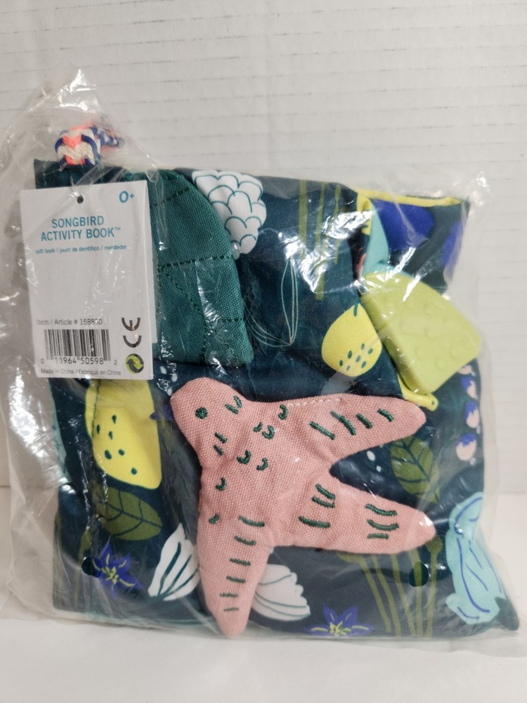 Manhattan Toy Songbird Soft Activity Pat Mat for Babies with Teether, Crinkle