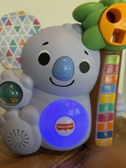 Fisher Price Linkimals Counting Koala Baby Learning Toy Interactive Toy Tested