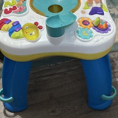 Multicolor Activity Table Toy Numbers & Letters Developmental Hand-Eye Motor