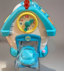 NEW BLUE- Baoli Dreaming Party House 18M+ Musical Learning Toy Letters Numbers