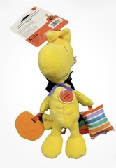 Peanuts Halloween Woodstock Baby Activity Toy Rattle Pumpkin New