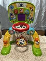 VTech Count & Win Sports Center Basketball Soccer Toy Ages 12-36M – Works