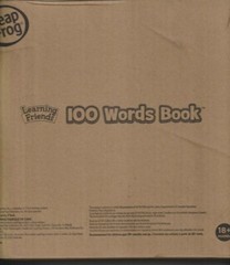 LeapFrog Learning Friends 100 Words Book 18+ Months UNUSED
