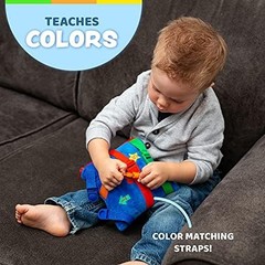 Buckle Toys – Boomer Square – Learning Activity Toddler Plane Travel Essentia…