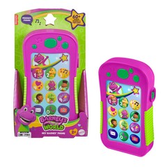 Barney Phone Musical Toddler Toy with Lights Multilanguage