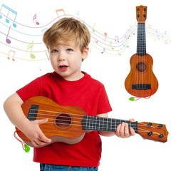 Kids Toy Ukulele Guitar,17 Inch Classical Guitar Musical Toy,4 Strings Guitar…