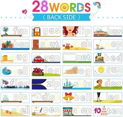 Educational See & Spell CVC Word Builders for Kids – Ideal Learning Tool Gift