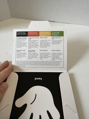 Infant VISUAL STIMULUS CARDS 2-Sided Black/White 5” Cards~Ages 0-3 Months JOSKET