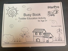 iHarPro Busy Book Toddler Educational Interactive Activity Preschool Learning