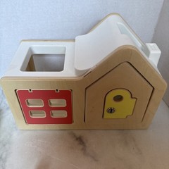 Lovevery Wood Stackable Modular House Dollhouse With Key Camper Bed Slide Lot