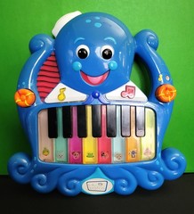 Vintage BABY EINSTEIN Learning Sounds Piano Octopus Keyboard