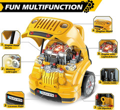 Toys for 3, 4, 5, 6, 7, 8 Years Old Boys, Large Truck Engine Toys for Kids 3-5,