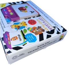 Baby Einstein Let’s Learn And Play Talking Flash Cards Sound Book Set STEAM