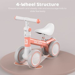 SEJOY Baby Balance Bike Toys 1-2 Years Old Boy Girl Toddler Gifts Walker Toddler