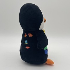 Sensory Plush Penguin Learning Toy Buckle Me Toys Buckles Zipper Numbers