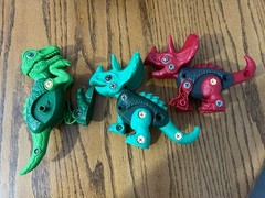 Lot Of 7- Kids Dinosaur Take Apart Educational Toys and tools FREE SHIPPING!!!!