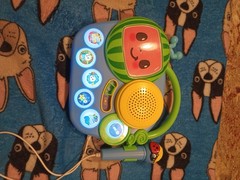 Cocomelon Sing and Learn Laptop Toy for Toddlers 60+ Phrases, Lights Sounds