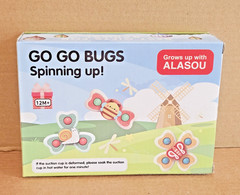New in Box Alasou Cute Rotary Windmill (3 Count) Snail, Bee, Butterfly BNSB
