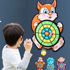 Sticky Ball Dart Board Target Sports Game Toys for Children Outdoor Party Toys T