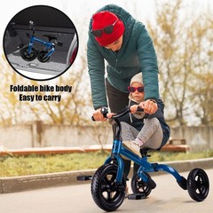 YGJT 3 in 1 Tricycle for Toddlers Age 2-5 Years Old, Folding Kids Balance Bik…