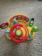 VTech Turn and Learn Driver Kids Educational Toy Sound Music Ages 0-5
