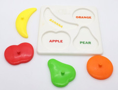 Vintage The First Years Avon Fruit Puzzle Baby Activity Toy