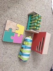 Lovevery Companion Play Kit for 22-24 + Realist Play Kit 19-21 Months