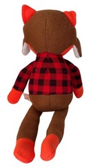 SPARK CREATE IMAGINE NURSERY HOLIDAY BABY TOY RED FOX WINTER EAR MUFF HAT
