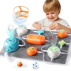 Circuits Science Kit for Kids Ages 3-12 | 64 STEM Projects with 25 Electronic…