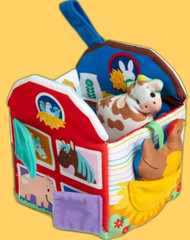 Ms. Rachel’s Farm Sensory Learning Baby Activity Toy Foldable Plush Book NEW
