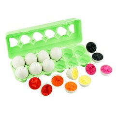 Dimple 12 Match and Play Dinosaur Matching Egg Easter Toy with Holder – STEM