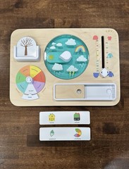 Lovevery Plan Ahead Wooden Weather Board Montessori The Observer Play Kit Learn