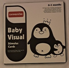 EHANBAOBI Baby Visual Stimulus Cards 3 Packs 0-3, 3-6, 6-12 Months Pre-owned…