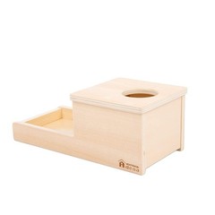 Object Permanence Box with Tray Three Balls Montessori Toys for 6-12 Months B…