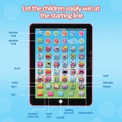 Toddler Learning Tablet, Educational Interactive Toy Gift for Girls Boys 2-7 New