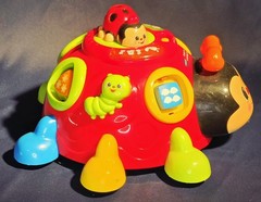 VTech Interactive Learning Bugs Push & Sort Music Toy 2019 Ladybug Lights Sounds