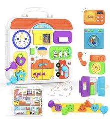 Family Fun Daily Life Busy Board Set Interactive Set – NEW – Great for Toddlers