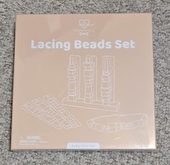 Montessori & Me brand new Lacing Beads Set – for toddlers aged 3 and up.