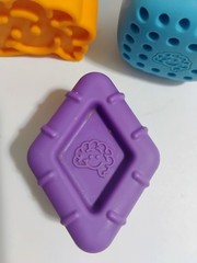 Fat Brain Toys Sensory Shape Sorting Cube Toy Replacement Shapes Blocks Lot