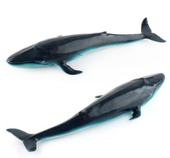 Boys Girls Sea Creatures Models Realistic Whale Figure Soft Plastic Animal Toys