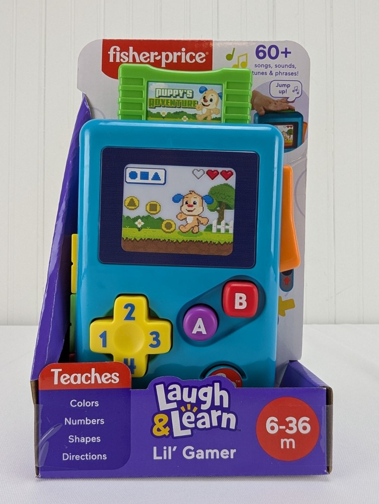 Fisher Price Laugh & Learn Lil Gamer Unisex Baby Toy 6-36 Month New in Package