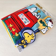 Peanuts Baby Deluxe Soft Book Snoopy Woodstock Dreaming of Adventure New