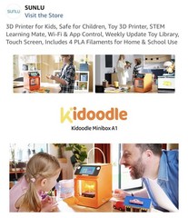 3D Printer for Kids, Safe for Children, Toy 3D Printer, STEM Learning Mate