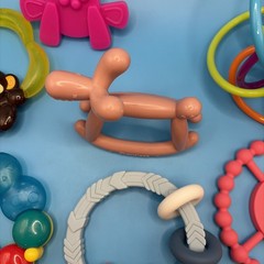 Baby Teether Lot 12pcs Bella Tunno Itzy Ritzy NUK Manhattan Toy Infant Sensory