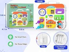 Family Fun Daily Life Busy Board Set Interactive Set – NEW – Great for Toddlers