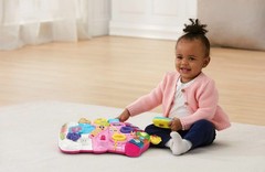 VTech Stroll & Discover Activity Walker – Pink with Accessories, Baby and Toddle