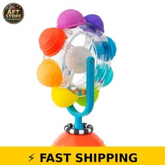 Sassy Rainbow Wheel Tray Toy for 6+ Months